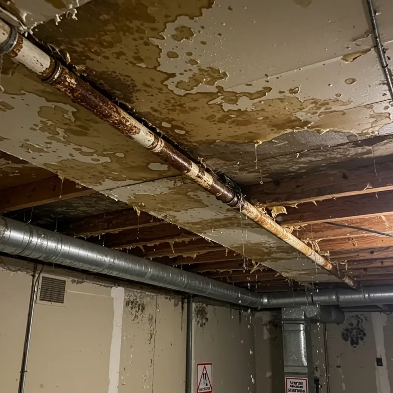 Ceiling Water Damage Repair in Chandler, IN