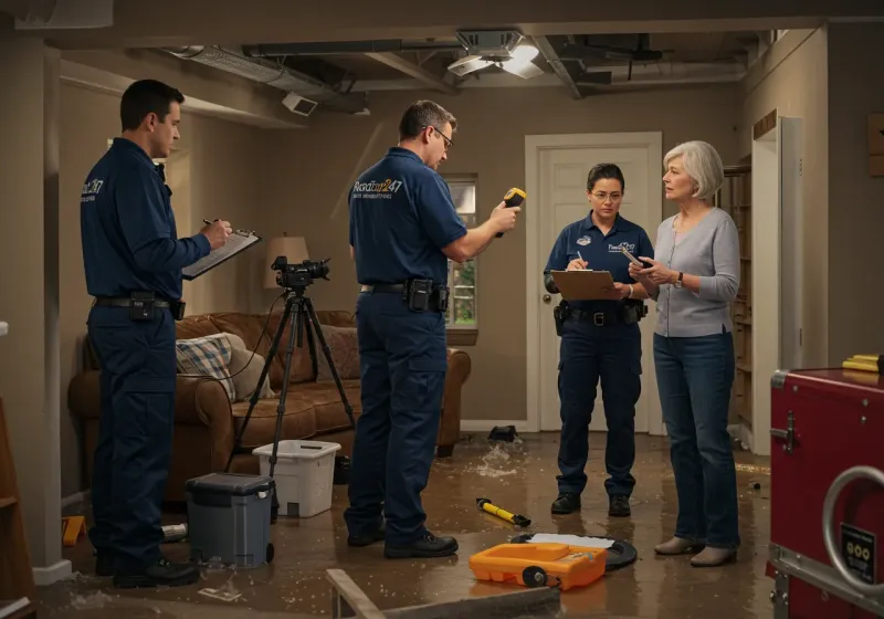 Water Damage Assessment and Insurance Documentation process in Chandler, IN