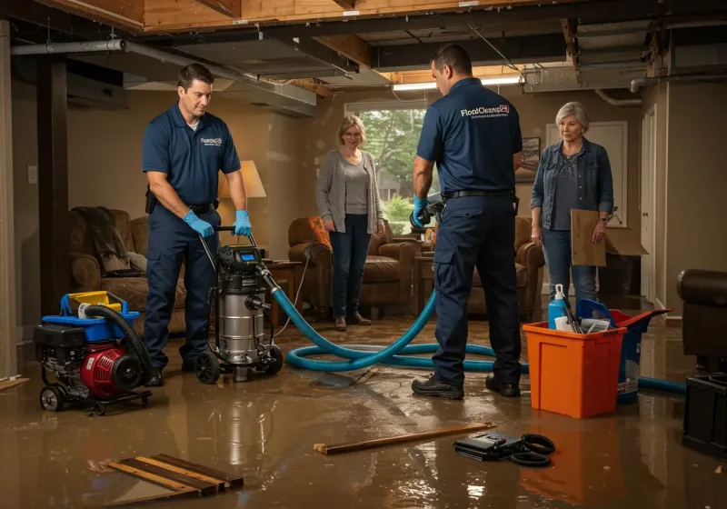 Basement Water Extraction and Removal Techniques process in Chandler, IN