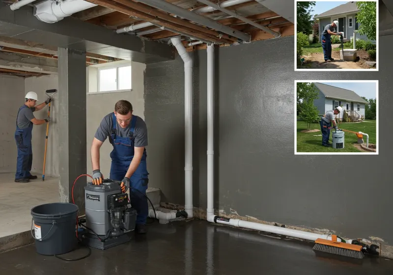Basement Waterproofing and Flood Prevention process in Chandler, IN
